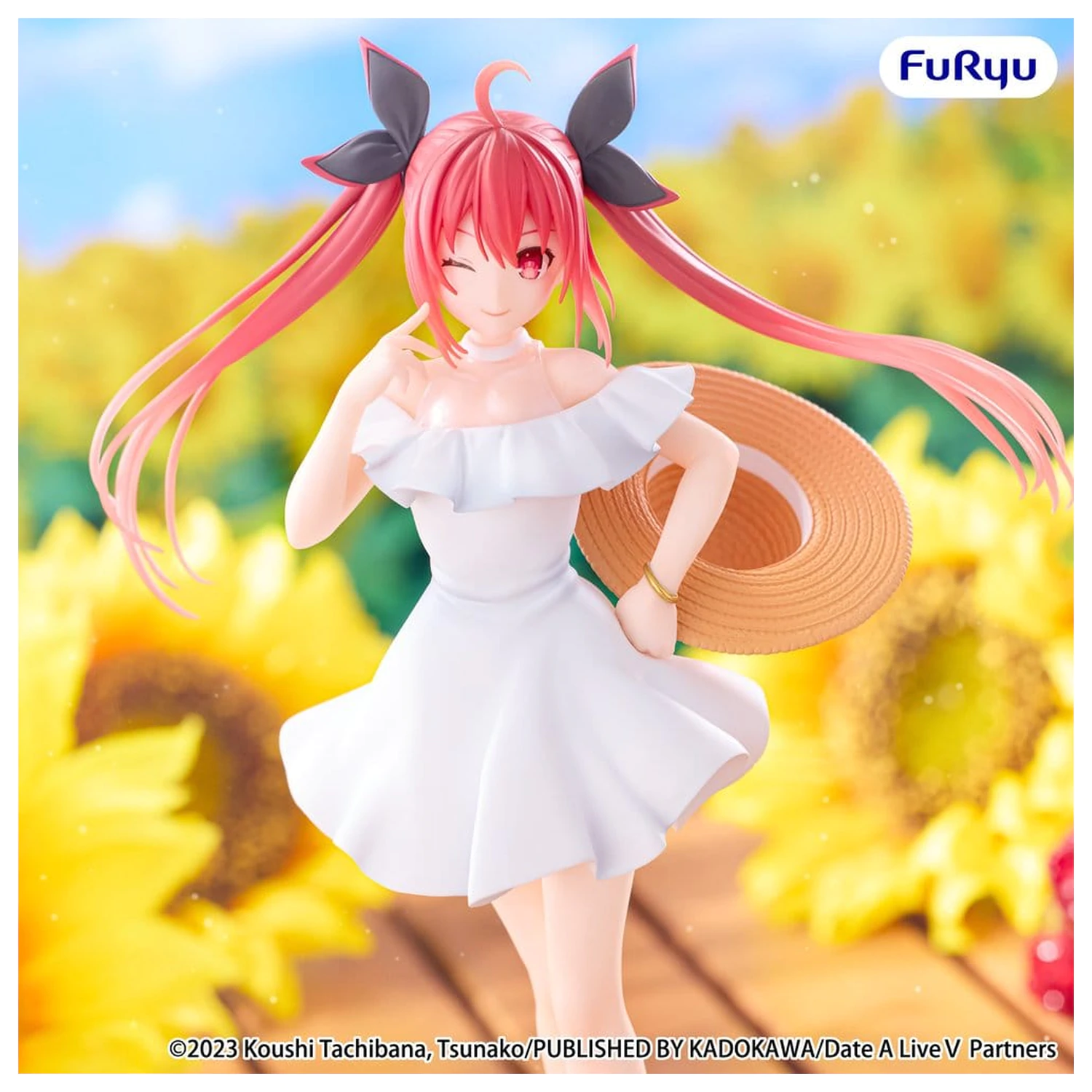 Date A Live V Muchute PVC Statuie Kotori Itsuka Summer Dress 20 cm poza produsului