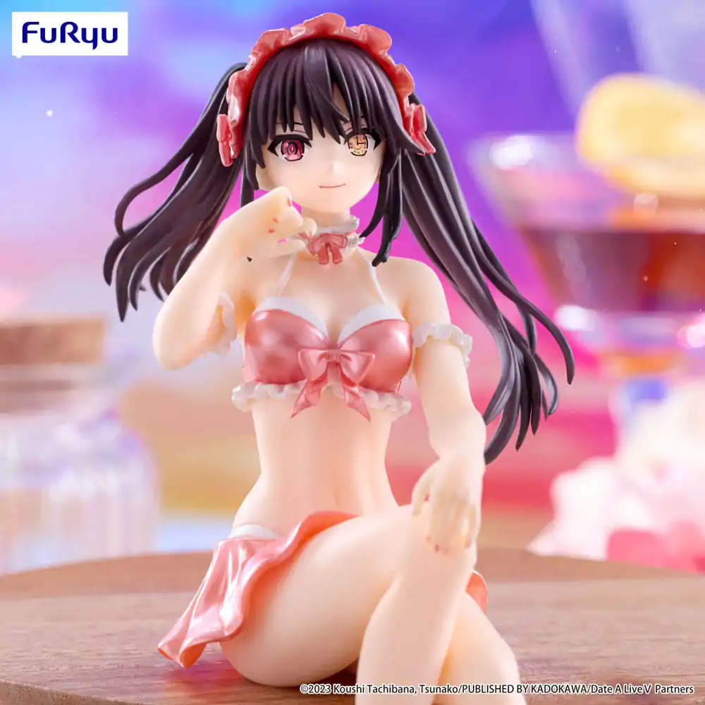 Date A Live V Figurina statuie PVC Noodle Stopper Kurumi Tokisaki Costum de baie Pastel Rosu Culoare Ver. 15 cm poza produsului