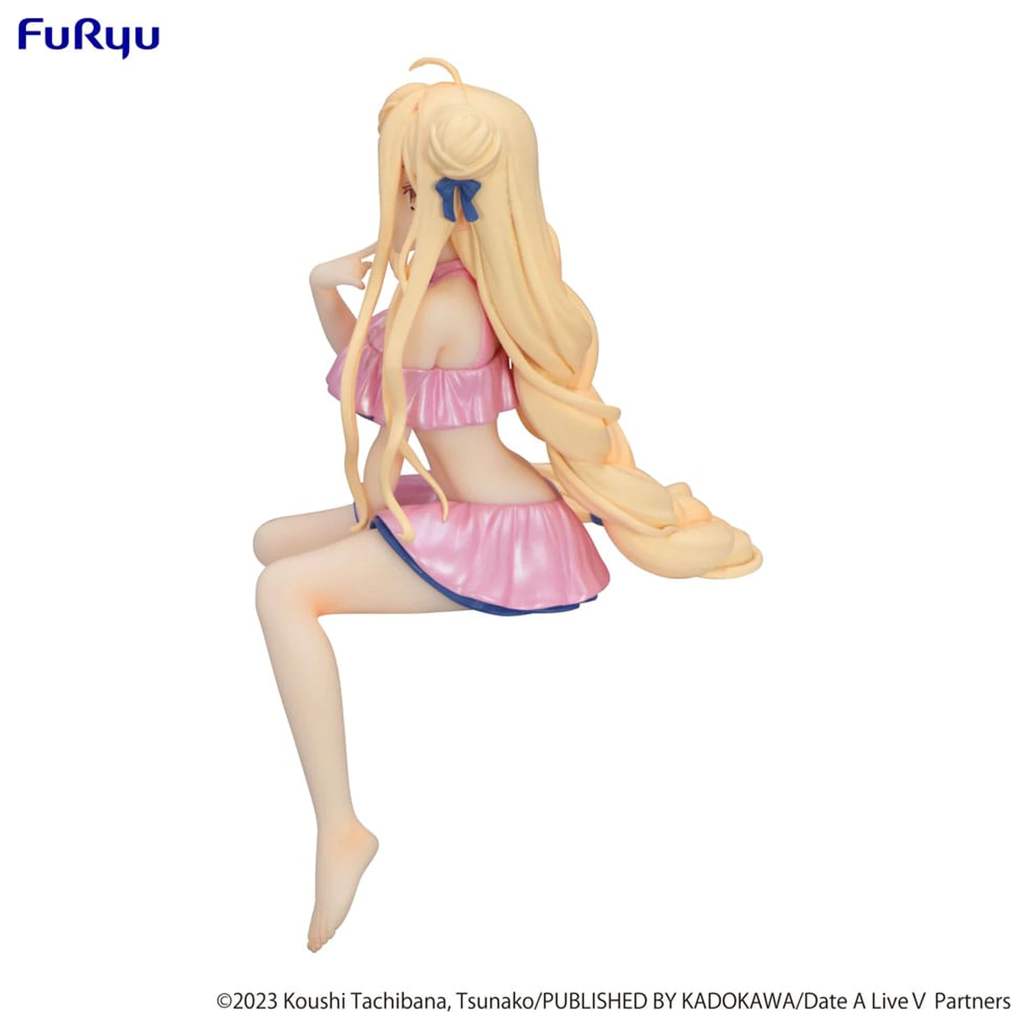Date A Live V Noodle Stopper Statuie PVC Mukuro Hoshimiya Swimsuit Pastel Pink Color Ver. 13 cm poza produsului