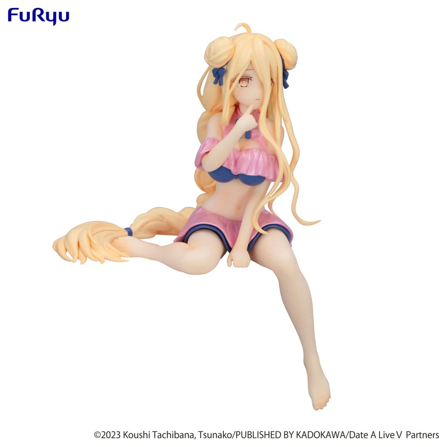 Date A Live V Noodle Stopper Statuie PVC Mukuro Hoshimiya Swimsuit Pastel Pink Color Ver. 13 cm poza produsului