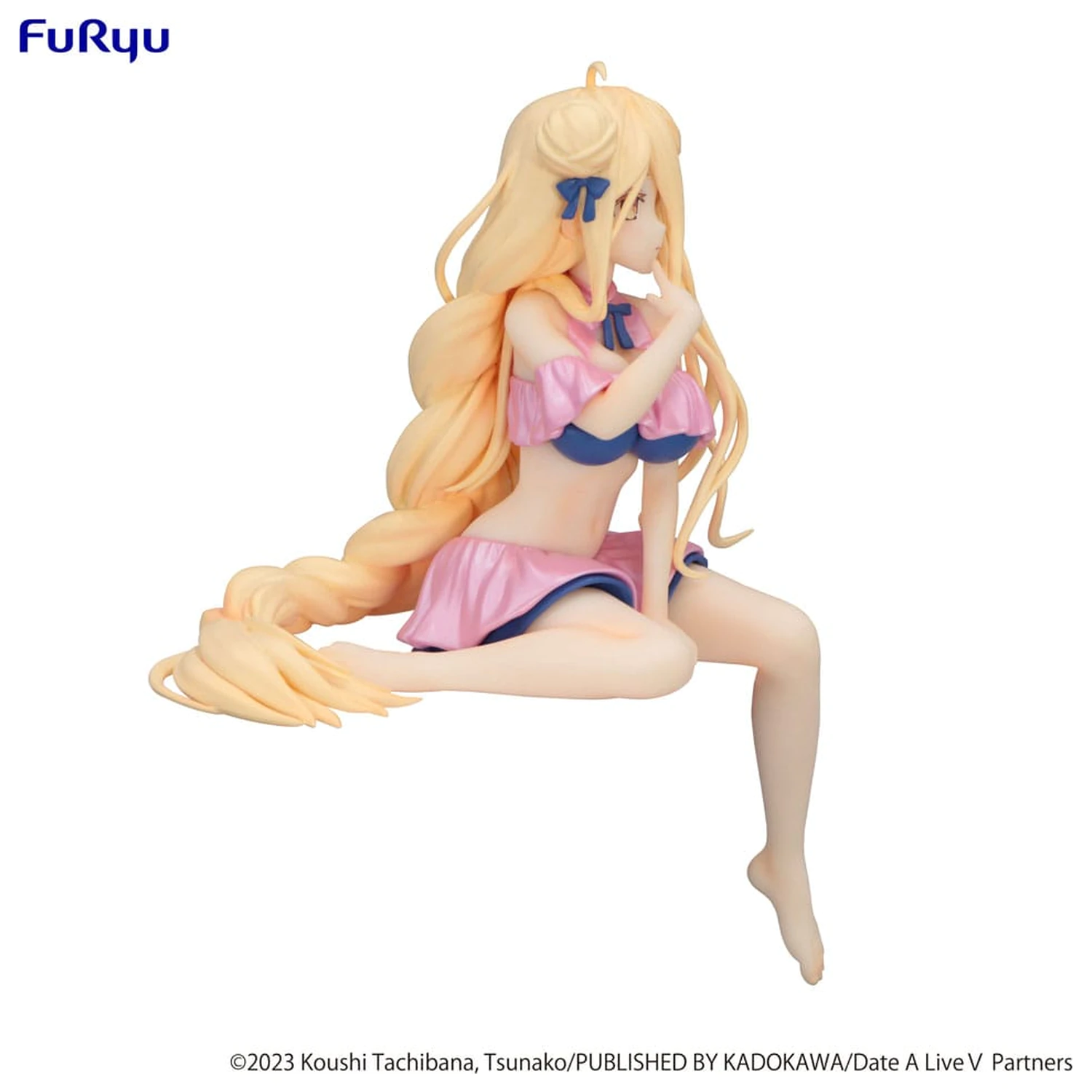 Date A Live V Noodle Stopper Statuie PVC Mukuro Hoshimiya Swimsuit Pastel Pink Color Ver. 13 cm poza produsului