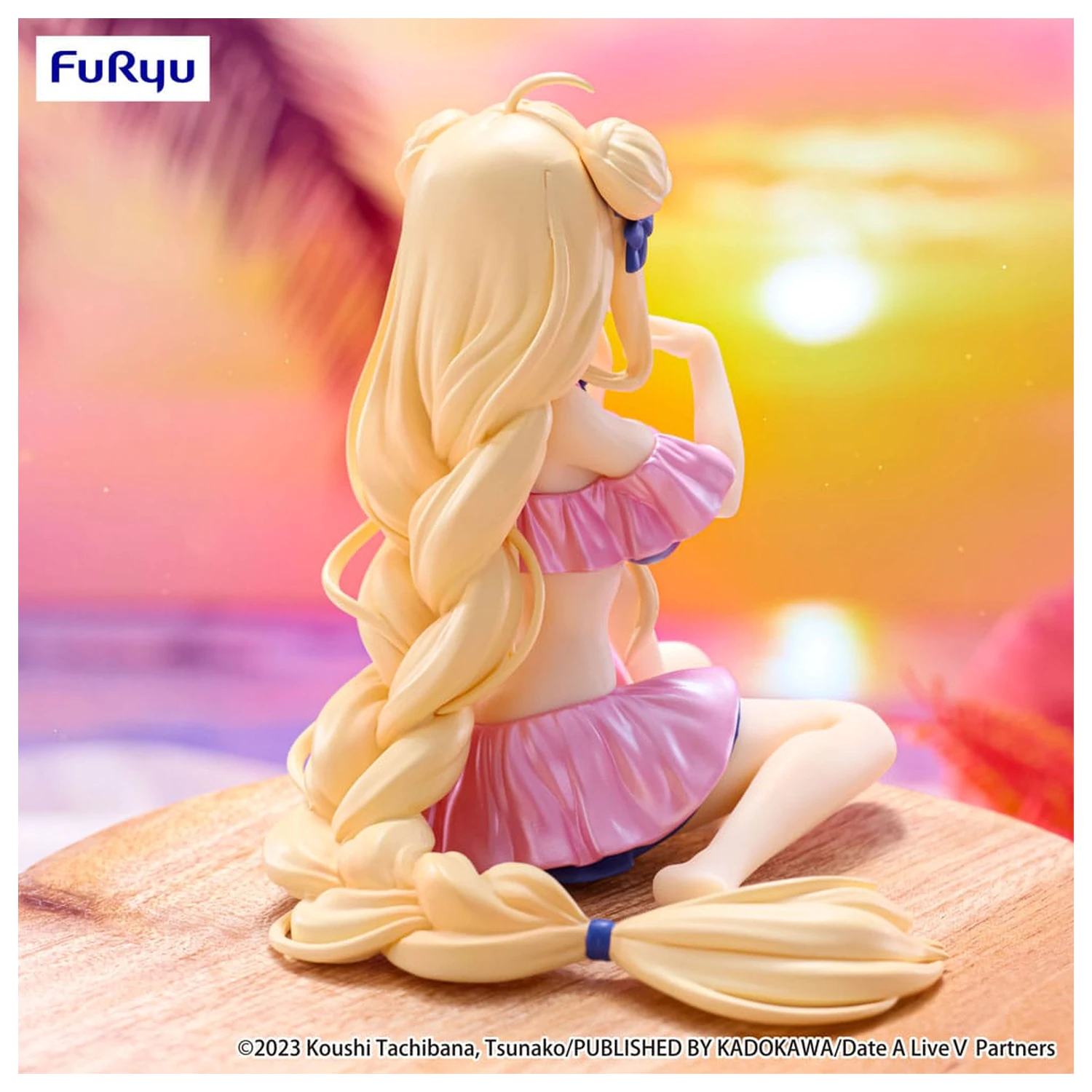 Date A Live V Noodle Stopper Statuie PVC Mukuro Hoshimiya Swimsuit Pastel Pink Color Ver. 13 cm poza produsului