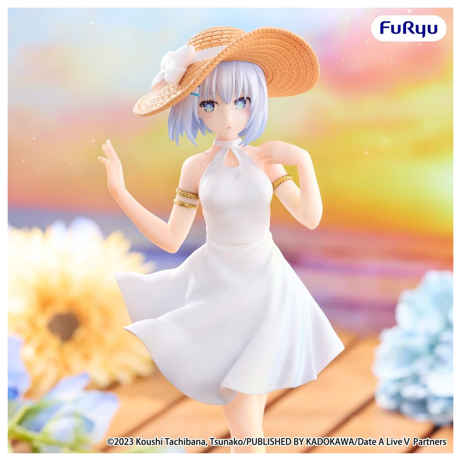 Date A Live V Figurina PVC Origami Tobiichi Rochie de Vară 20 cm poza produsului