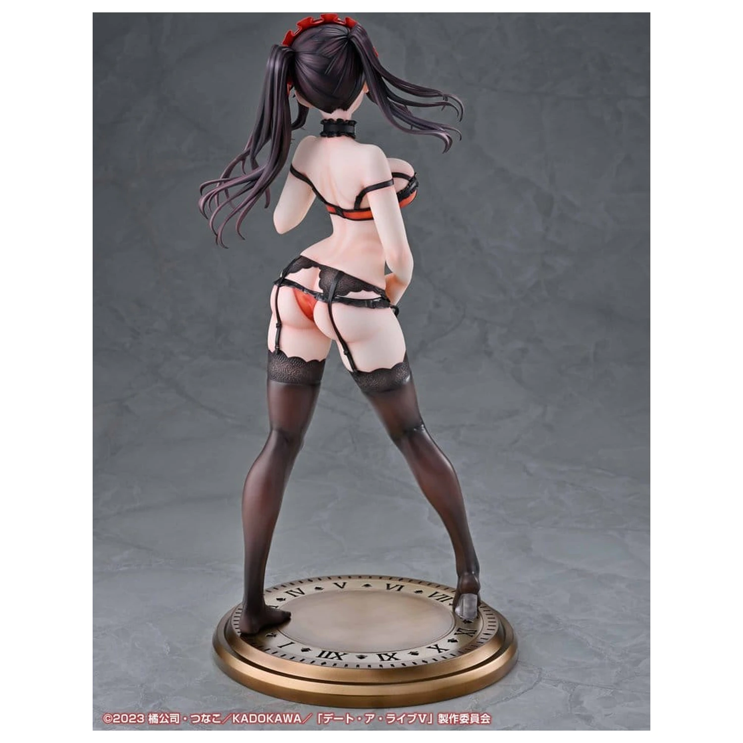 Date A Live V Re:Dress Figurina PVC 1/4 Kurumi Tokisaki Dress shirt Ver. 40 cm poza produsului