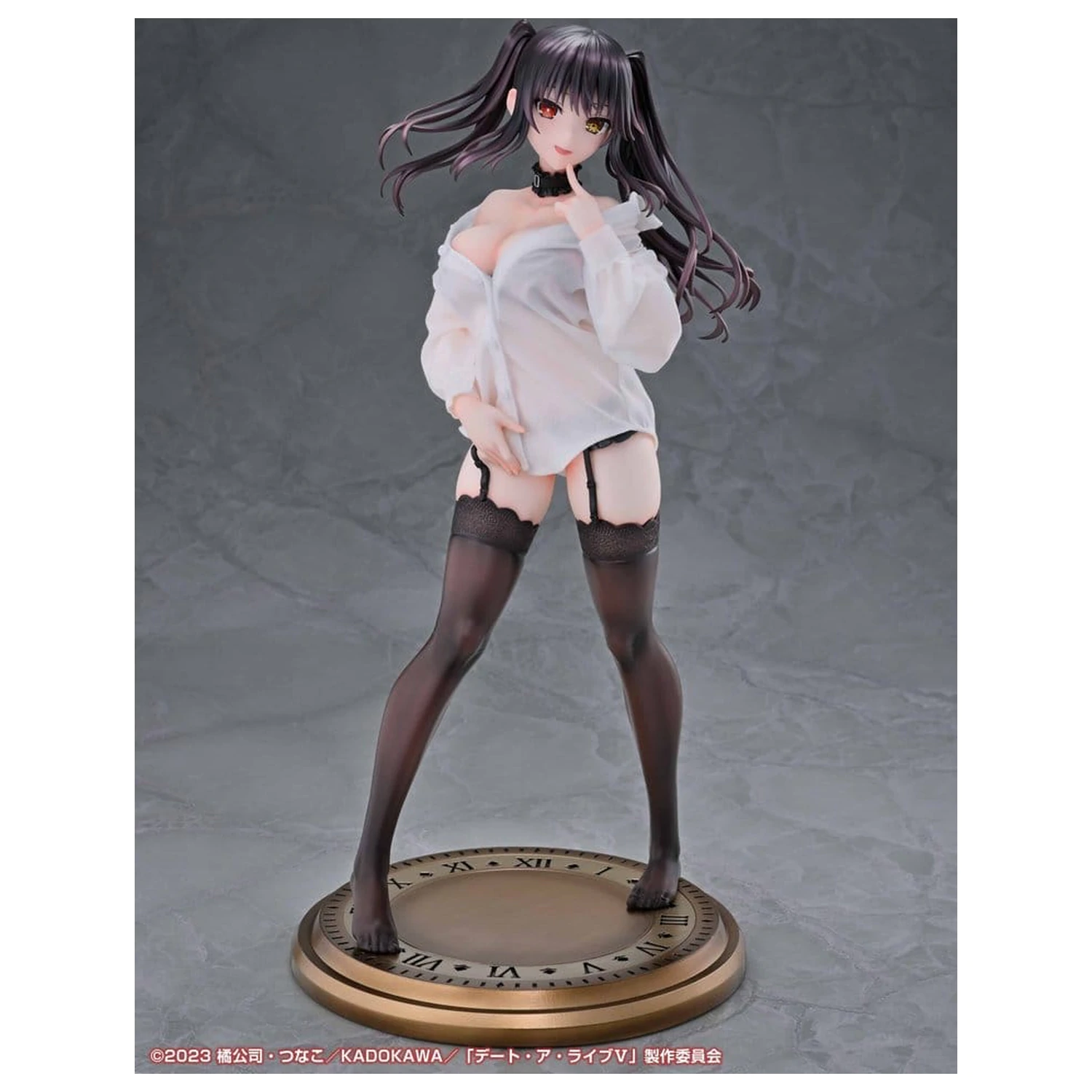 Date A Live V Re:Dress Figurina PVC 1/4 Kurumi Tokisaki Dress shirt Ver. 40 cm poza produsului