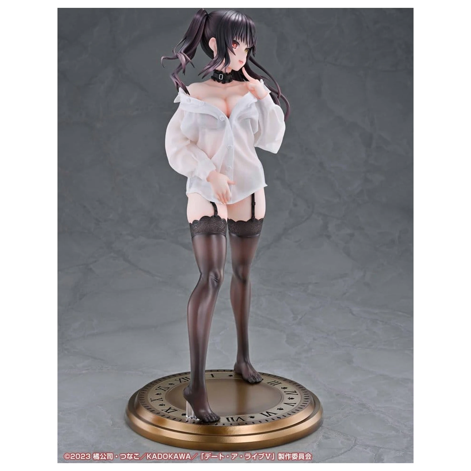 Date A Live V Re:Dress Figurina PVC 1/4 Kurumi Tokisaki Dress shirt Ver. 40 cm poza produsului