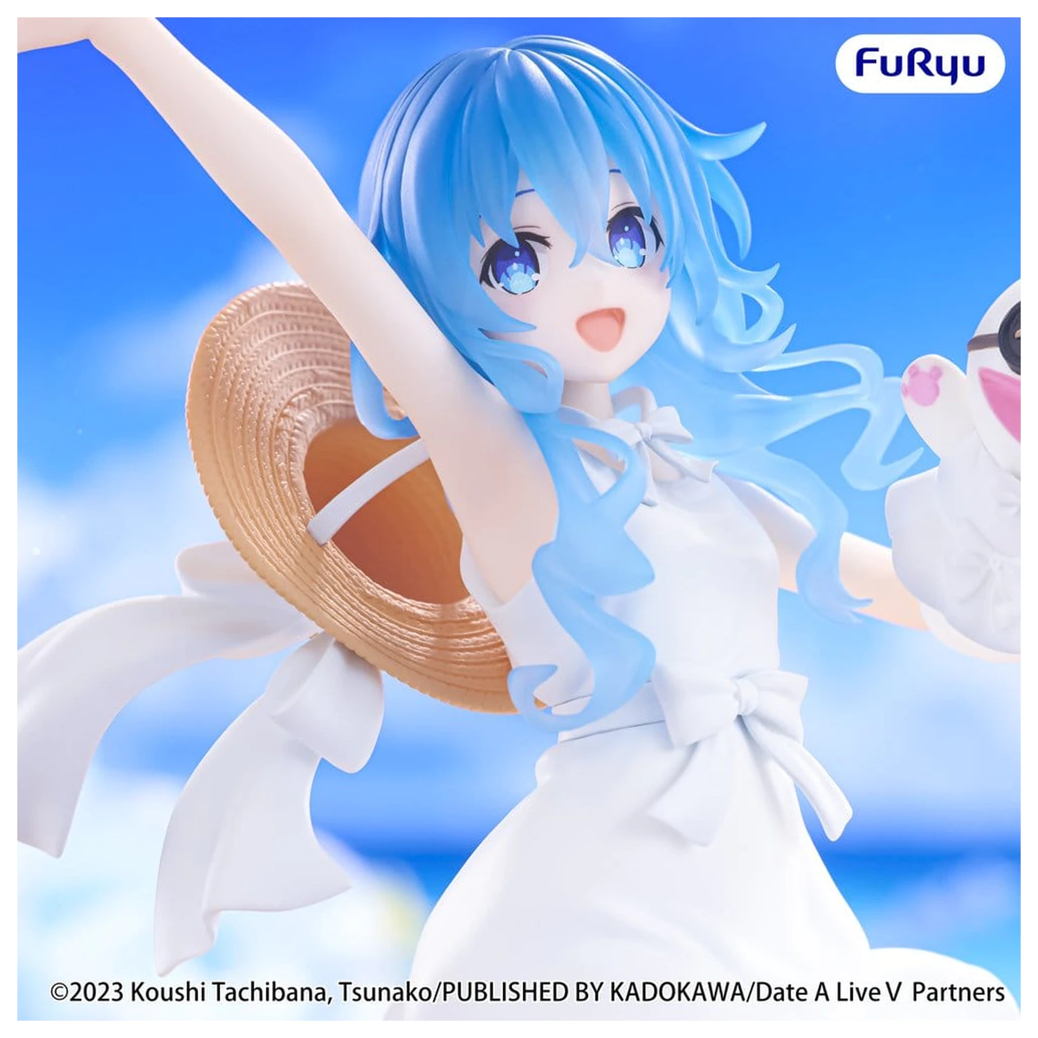 Date A Live V Summer Dress figurina PVC Yoshino 21 cm poza produsului