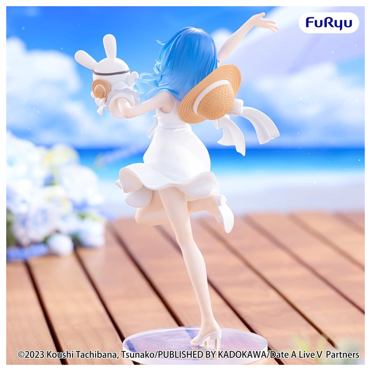 Date A Live V Summer Dress figurina PVC Yoshino 21 cm poza produsului