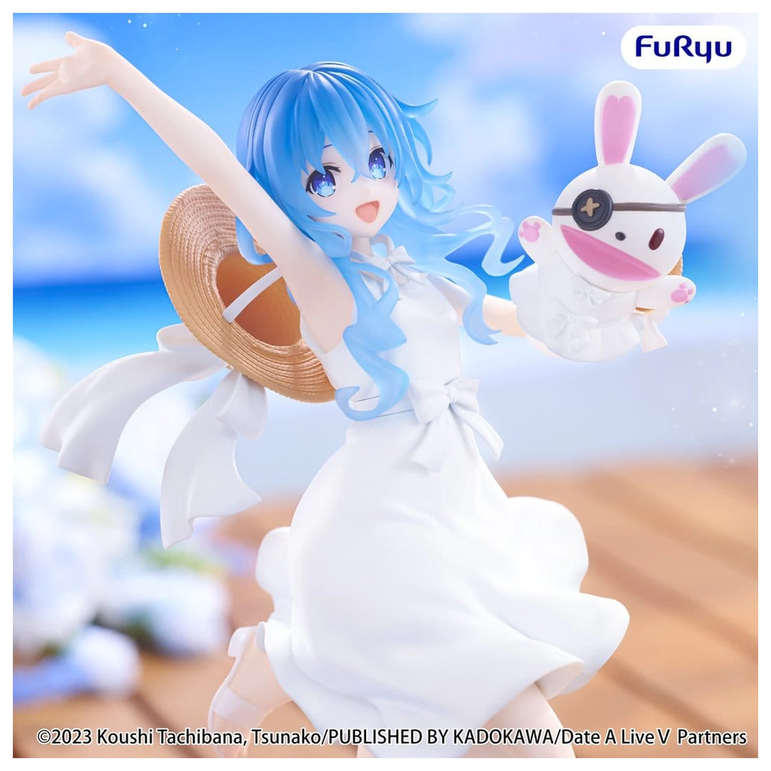 Date A Live V Summer Dress figurina PVC Yoshino 21 cm poza produsului