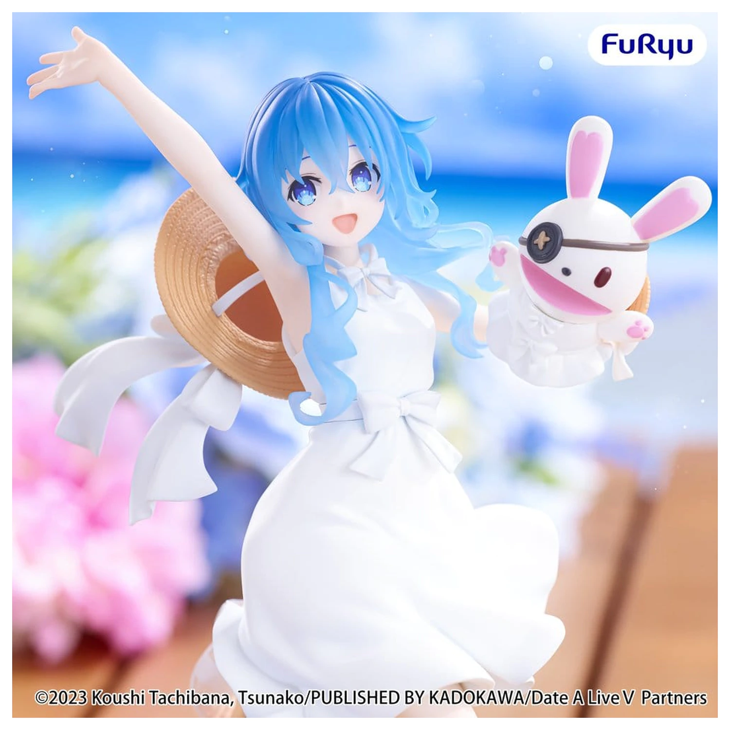 Date A Live V Summer Dress figurina PVC Yoshino 21 cm poza produsului