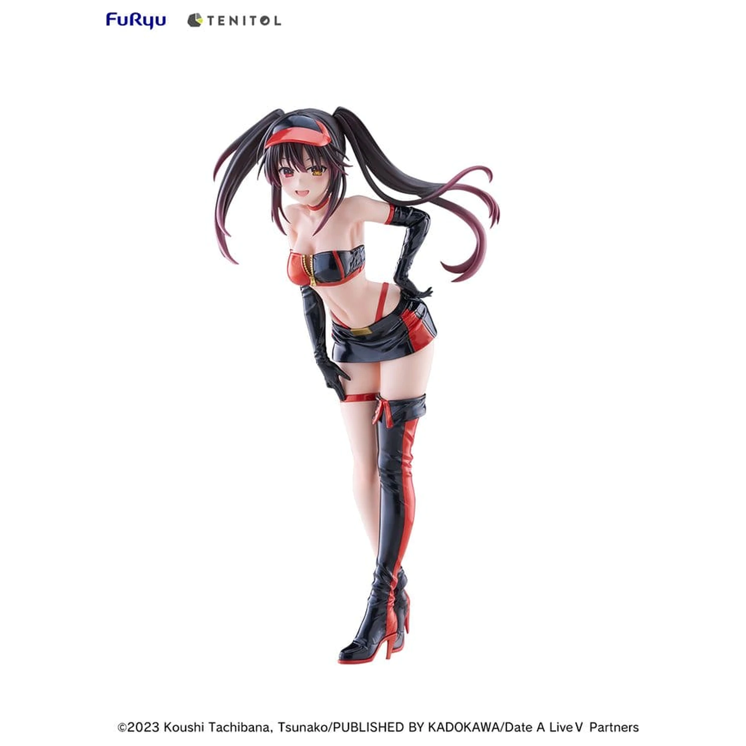 Date A Live V Tenitol Tall figurina PVC Kurumi Tokisaki Race Queen Ver. 29 cm poza produsului