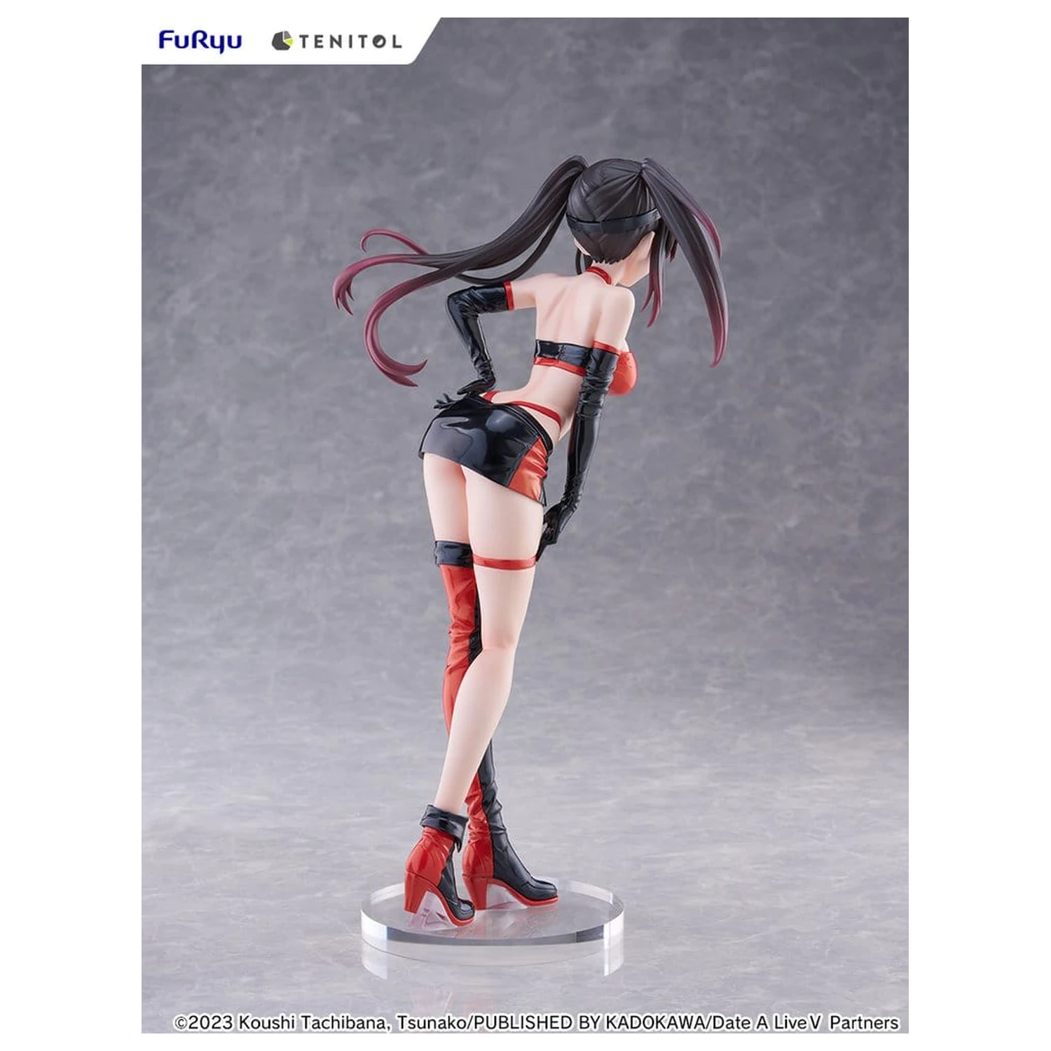 Date A Live V Tenitol Tall figurina PVC Kurumi Tokisaki Race Queen Ver. 29 cm poza produsului