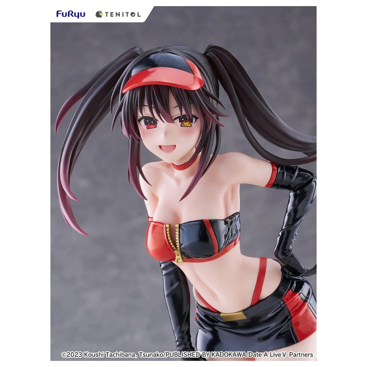 Date A Live V Tenitol Tall figurina PVC Kurumi Tokisaki Race Queen Ver. 29 cm poza produsului