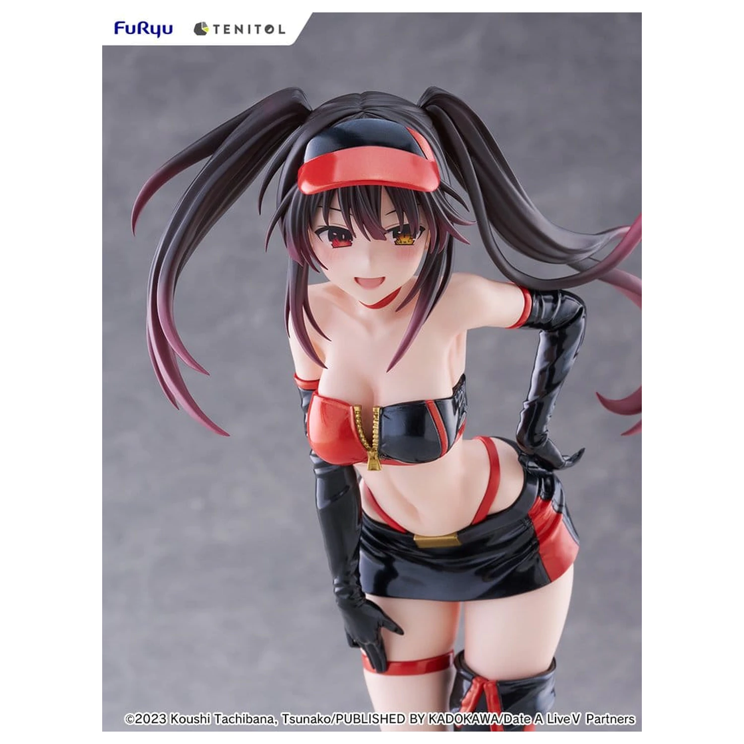 Date A Live V Tenitol Tall figurina PVC Kurumi Tokisaki Race Queen Ver. 29 cm poza produsului