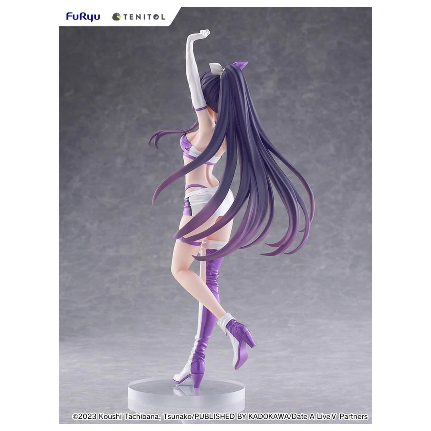 Date A Live V Tenitol Tall PVC Figura Tohka Yatogami Race Queen Ver. 30 cm poza produsului