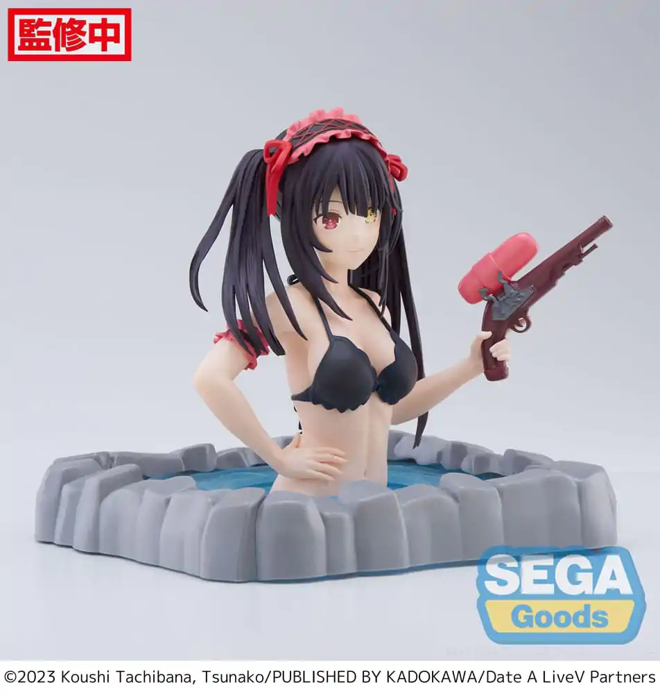 Statuie PVC Date A Live V Thermae Utopia Kurumi Tokisaki 13 cm poza produsului