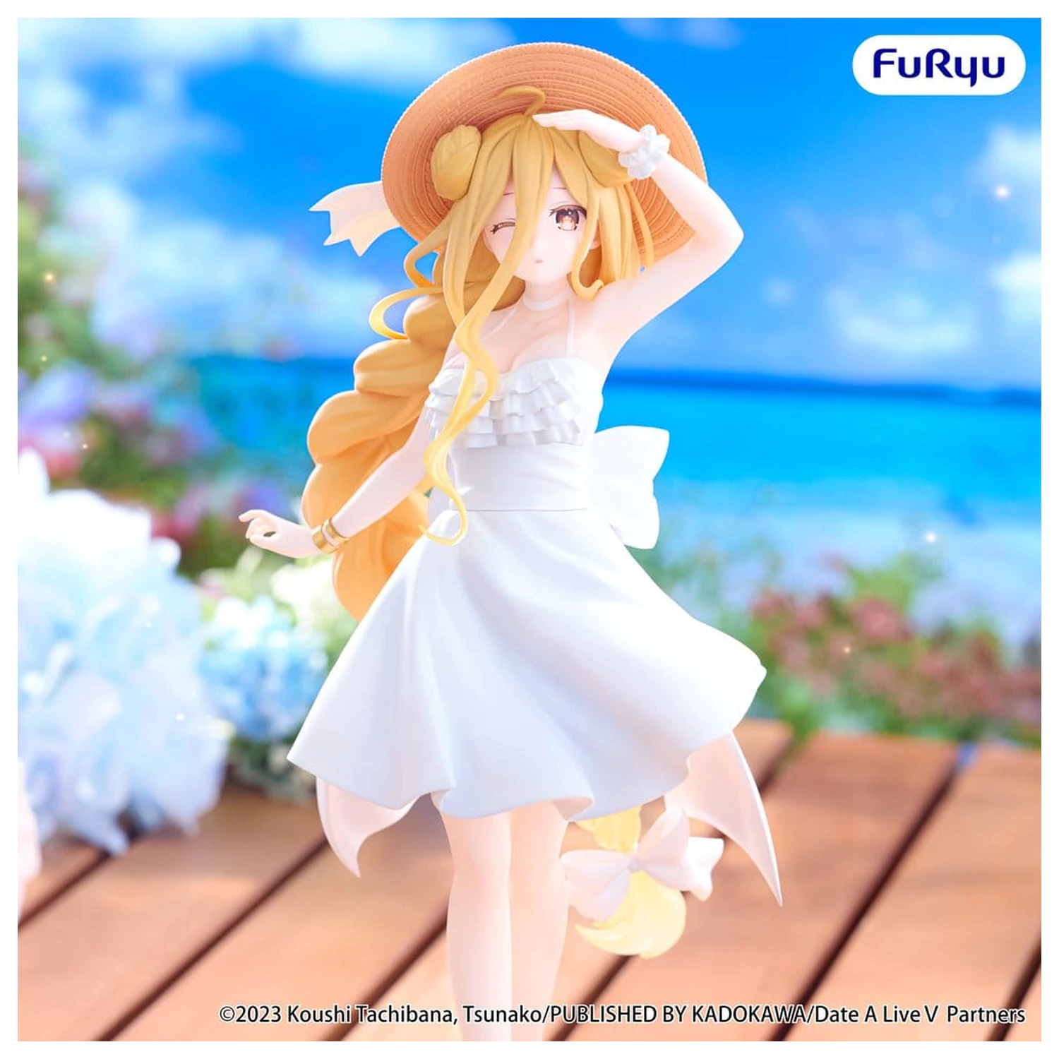 Date A Live V TTT Figurina PVC Mukuro Hoshimiya Summer Dress Ver. 20 cm poza produsului