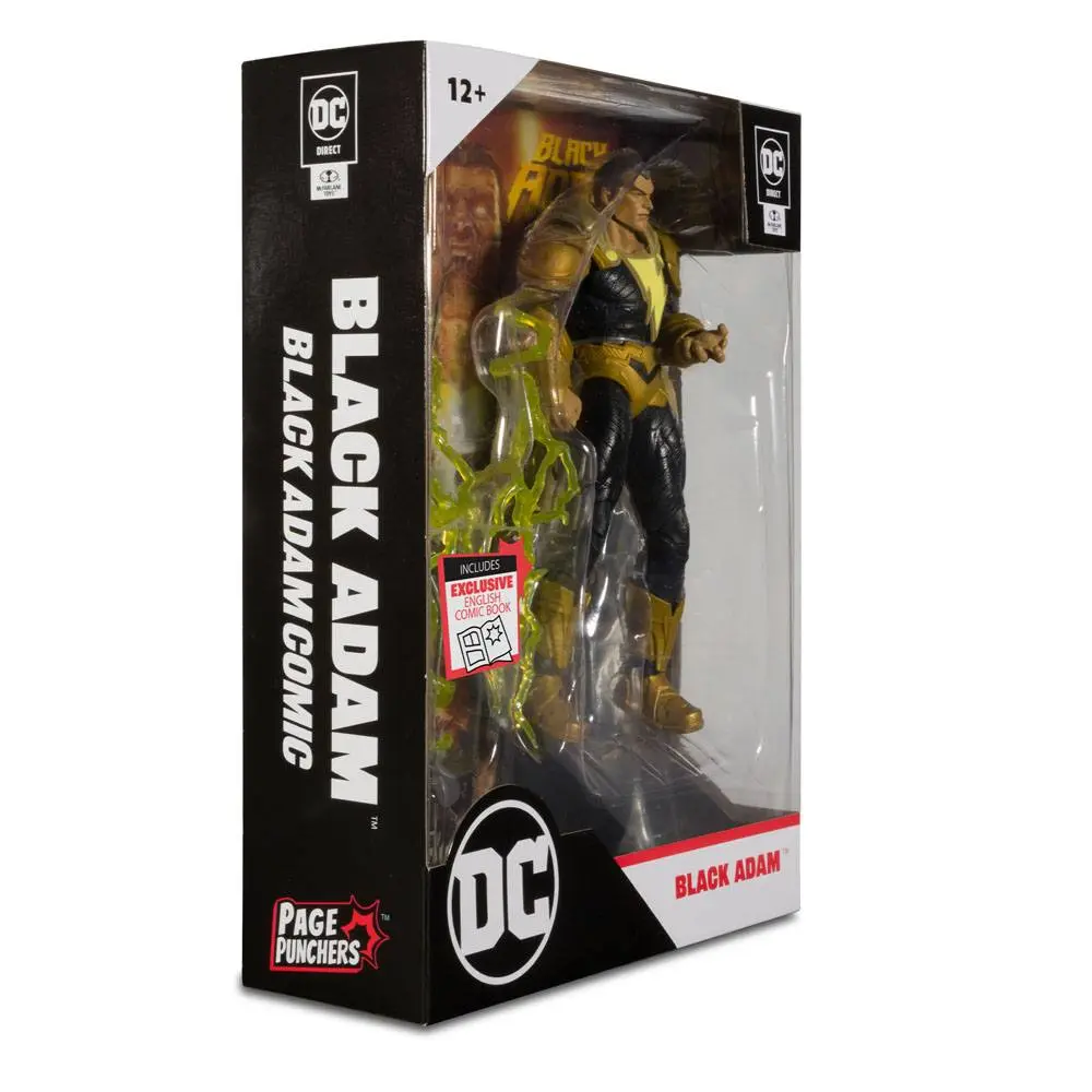 DC Black Adam Page Punchers Figurina de Acțiune Black Adam 18 cm poza produsului