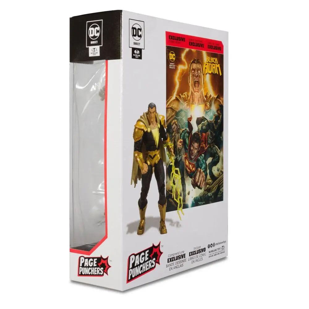 DC Black Adam Page Punchers Figurina de Acțiune Black Adam 18 cm poza produsului
