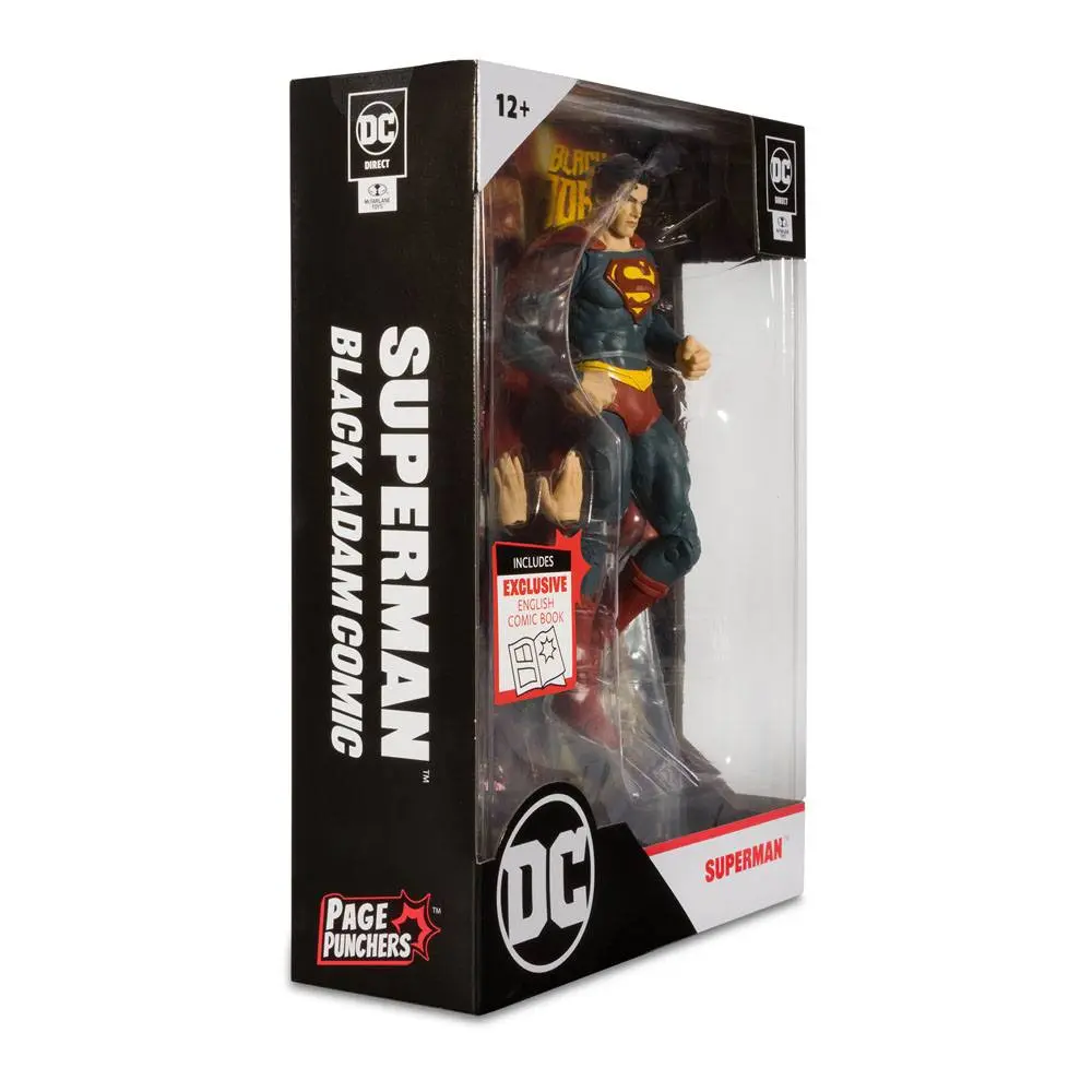 Figurină de acțiune DC Black Adam Page Punchers Superman 18 cm poza produsului