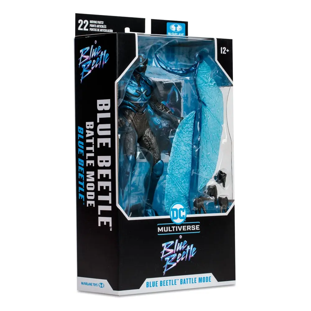 DC Blue Beetle figurina de actiune Blue Beetle (Battle Mode) 18 cm poza produsului