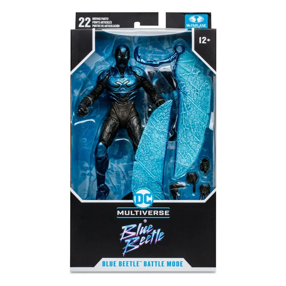 DC Blue Beetle figurina de actiune Blue Beetle (Battle Mode) 18 cm poza produsului