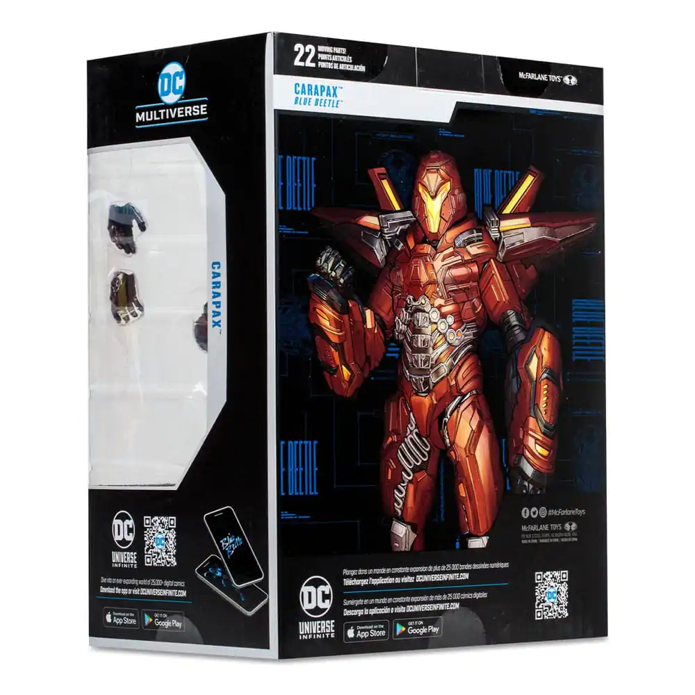 DC Blue Beetle Movie Action Figure Megafig Carapax 30 cm figurină de acțiune Megafig poza produsului