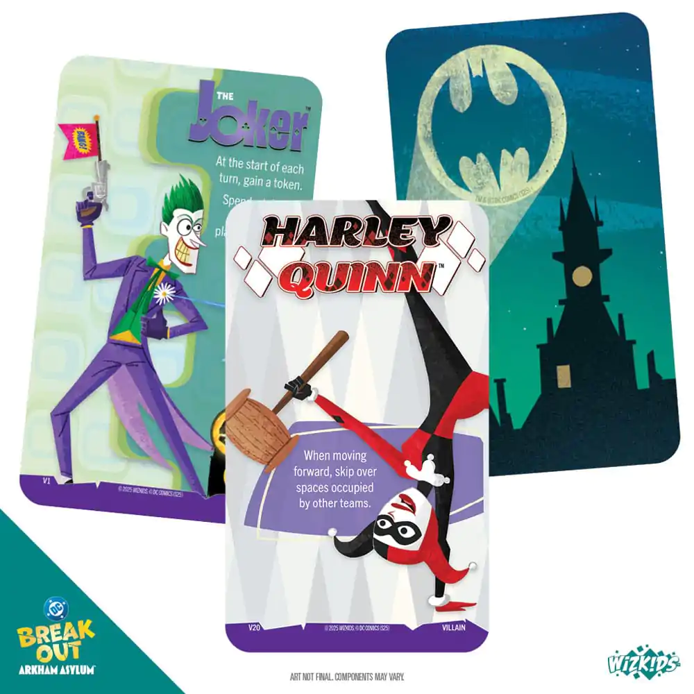 DC Breakout: Arkham Asylum Card Game Versiune in Engleza poza produsului