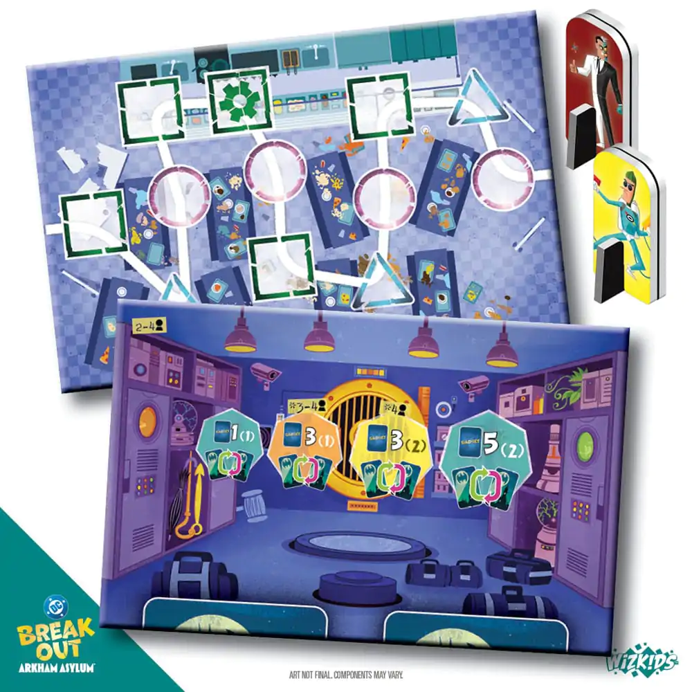 DC Breakout: Arkham Asylum Card Game Versiune in Engleza poza produsului