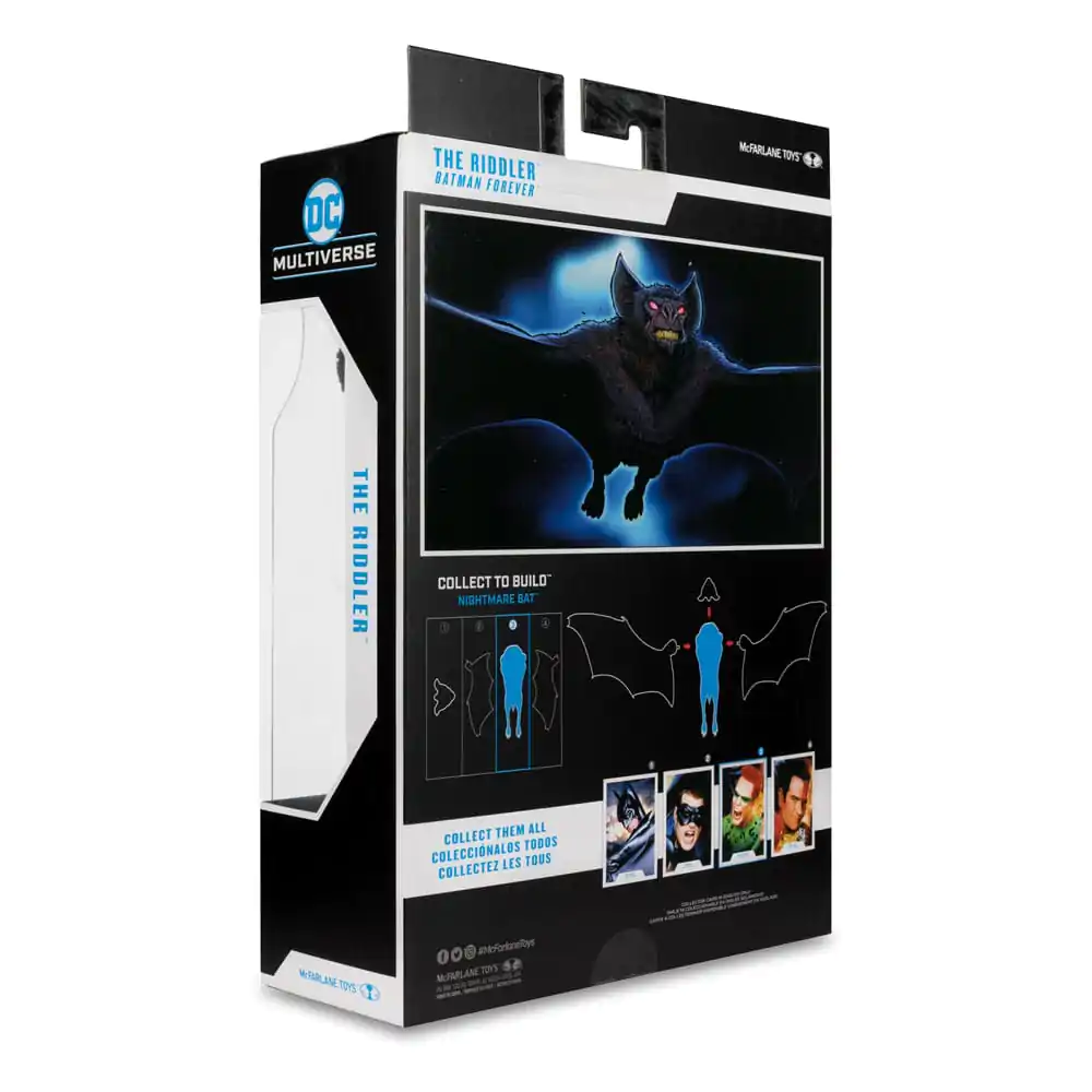 DC Build A Megafig Figura de actiune Batman Forever The Riddler (Gold Label) 18 cm poza produsului