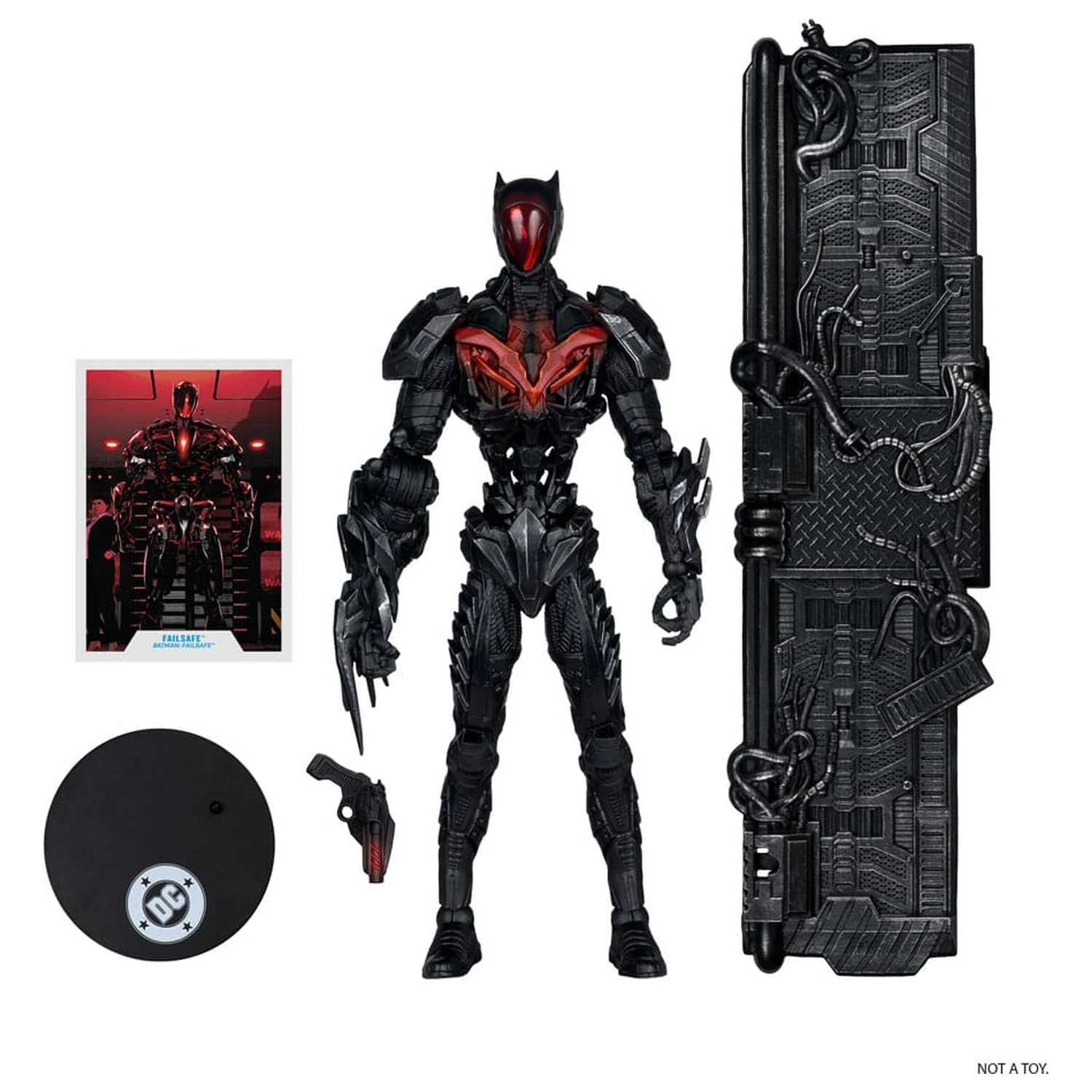 DC Collector Megafig Figurina de actiune Failsafe 19 cm poza produsului