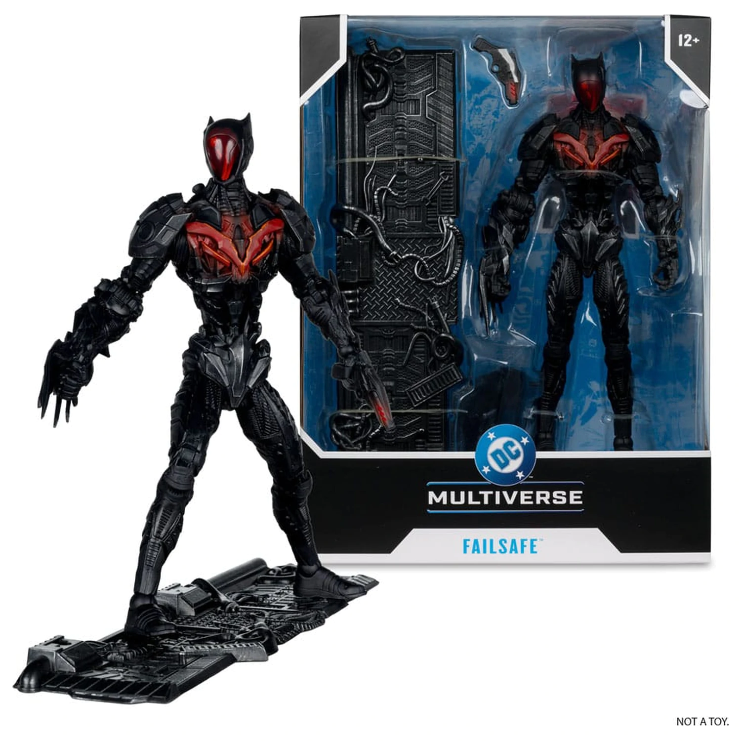DC Collector Megafig Figurina de actiune Failsafe 19 cm poza produsului