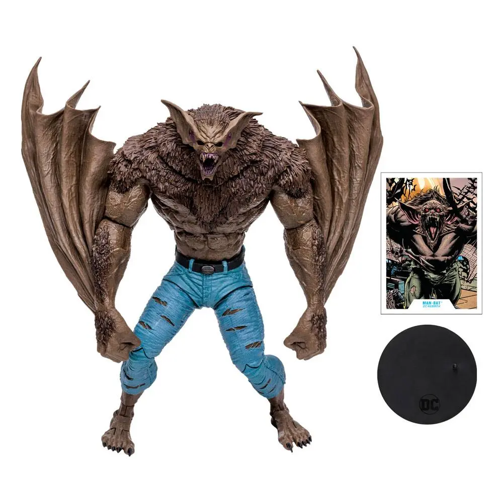 DC Collector Megafig Figurină articulată Man-Bat 23 cm poza produsului
