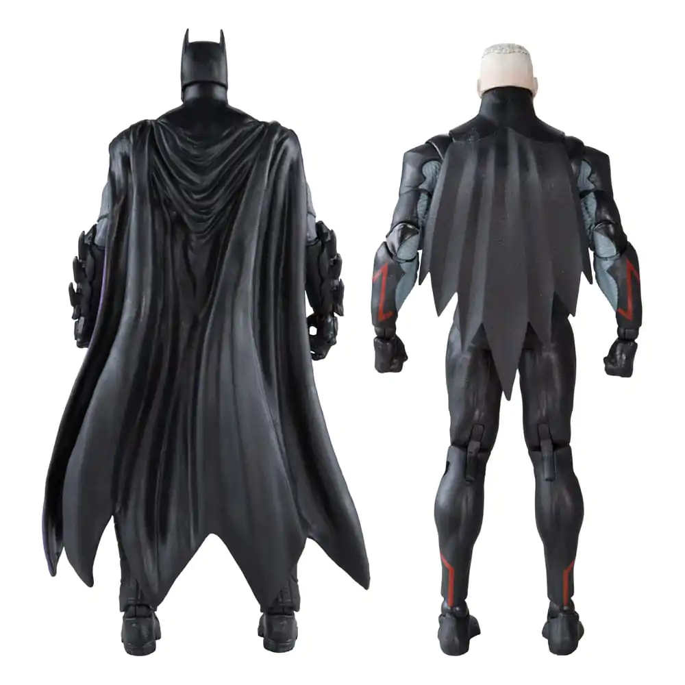 DC Collector Figurine de acțiune Pachet de 2 Omega (Unmasked) & Batman (Bloody)(Gold Label) 18 cm [AMBALAJ DETERIORAT] poza produsului