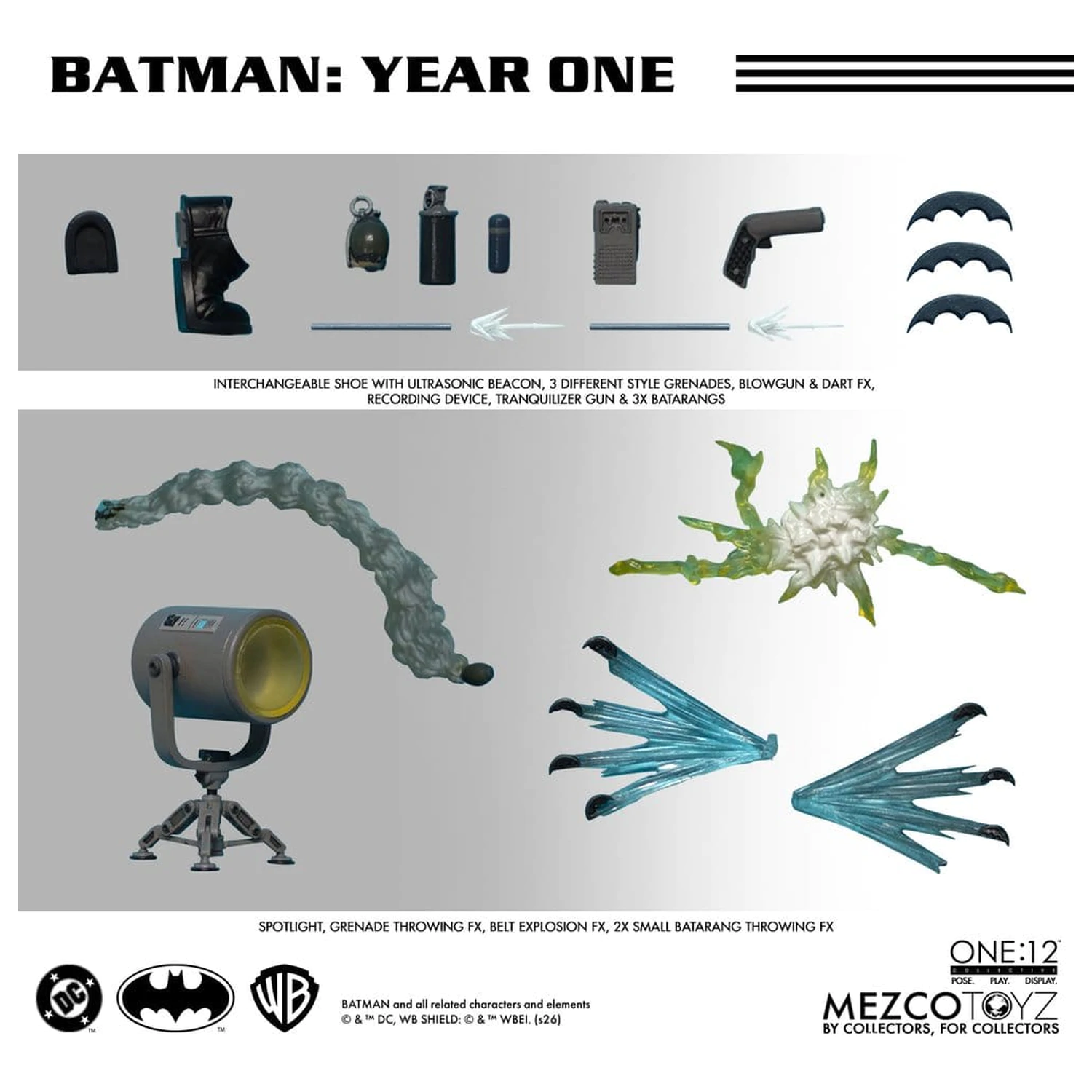 Figurina de actiune DC Comics 1/12 Batman: Year One 17 cm poza produsului