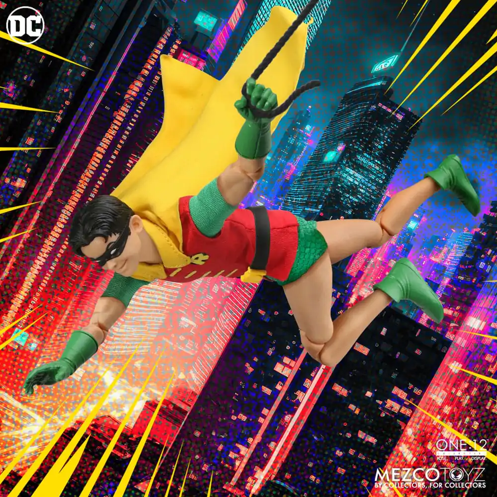 Figurină de acțiune DC Comics 1/12 Robin (Golden Age Edition) 16 cm poza produsului