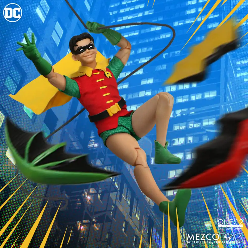 Figurină de acțiune DC Comics 1/12 Robin (Golden Age Edition) 16 cm poza produsului