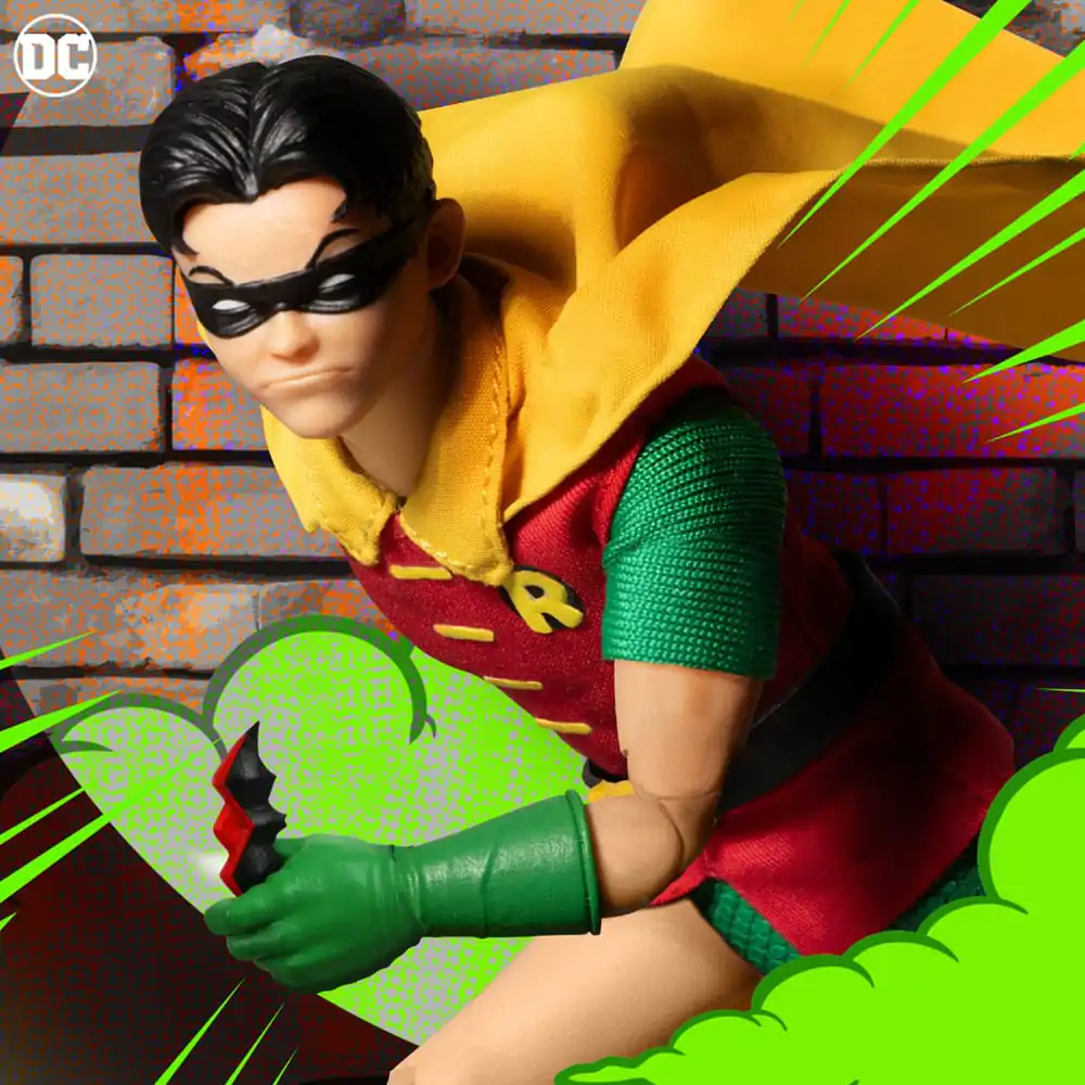 Figurină de acțiune DC Comics 1/12 Robin (Golden Age Edition) 16 cm poza produsului