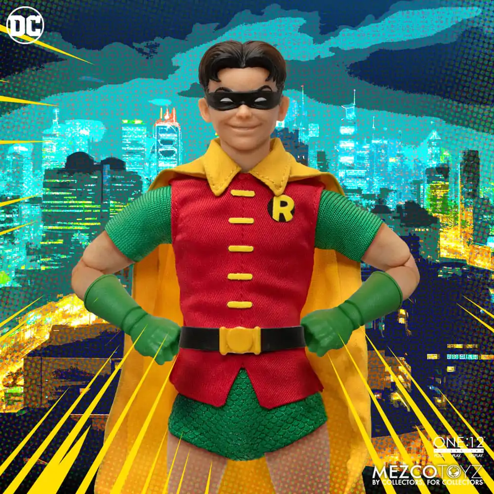 Figurină de acțiune DC Comics 1/12 Robin (Golden Age Edition) 16 cm poza produsului