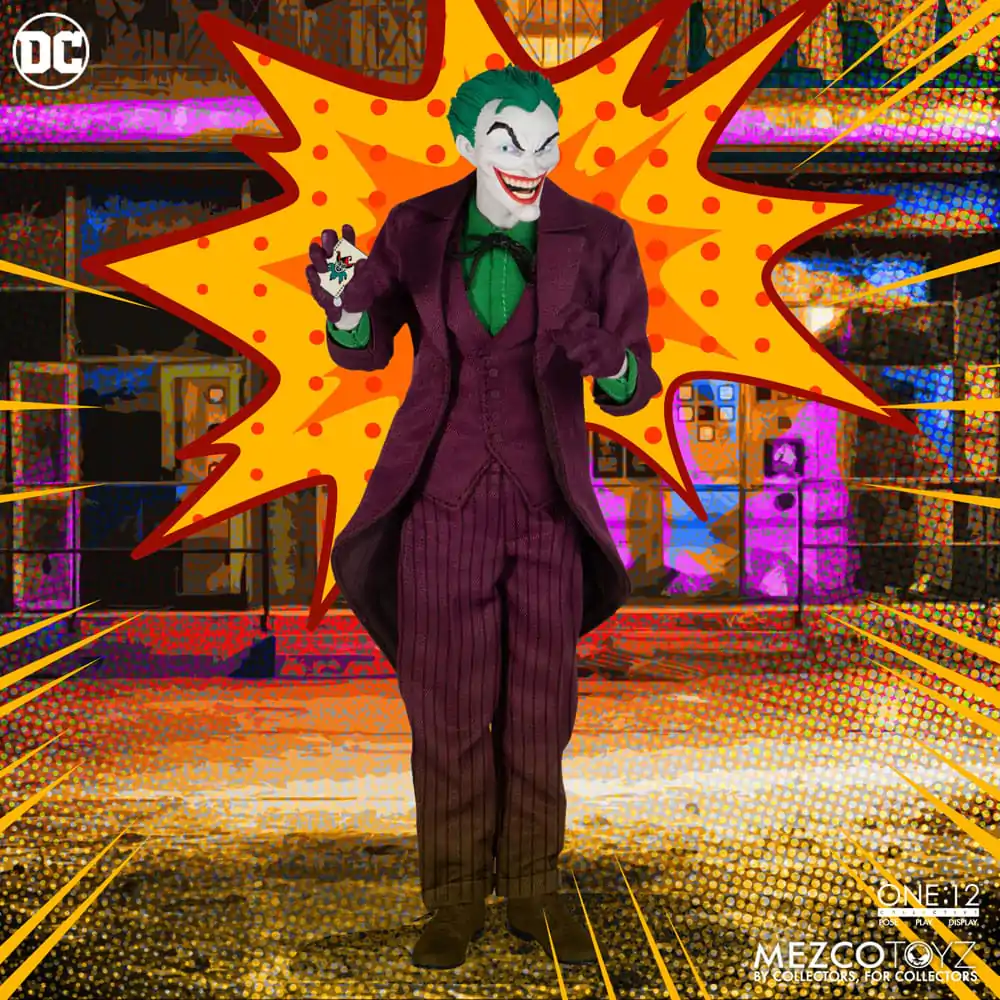 Figurină de acțiune DC Comics 1/12 The Joker (Golden Age Edition) 16 cm poza produsului