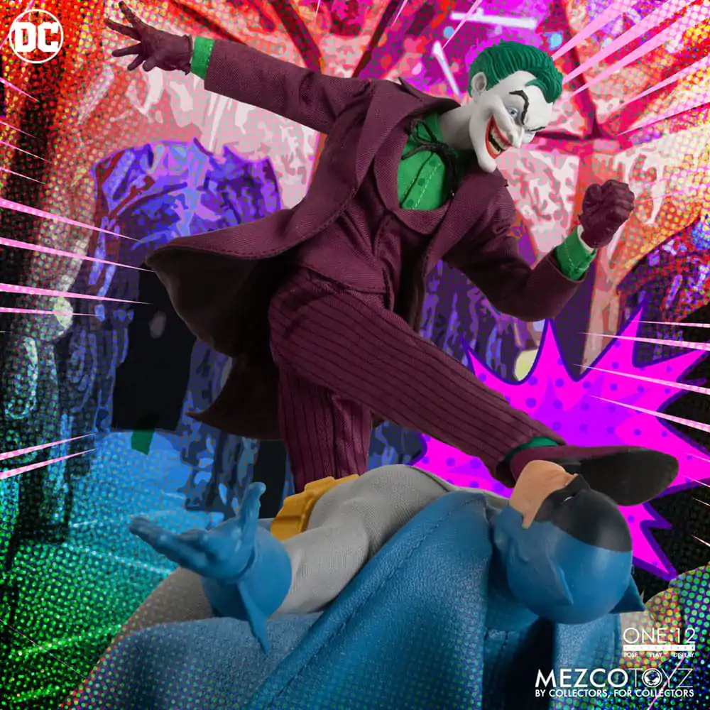 Figurină de acțiune DC Comics 1/12 The Joker (Golden Age Edition) 16 cm poza produsului