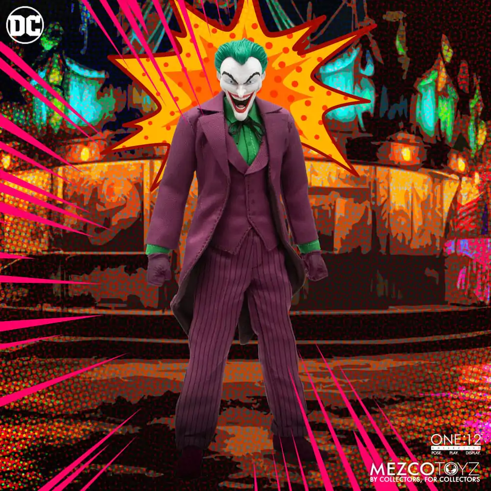 Figurină de acțiune DC Comics 1/12 The Joker (Golden Age Edition) 16 cm poza produsului