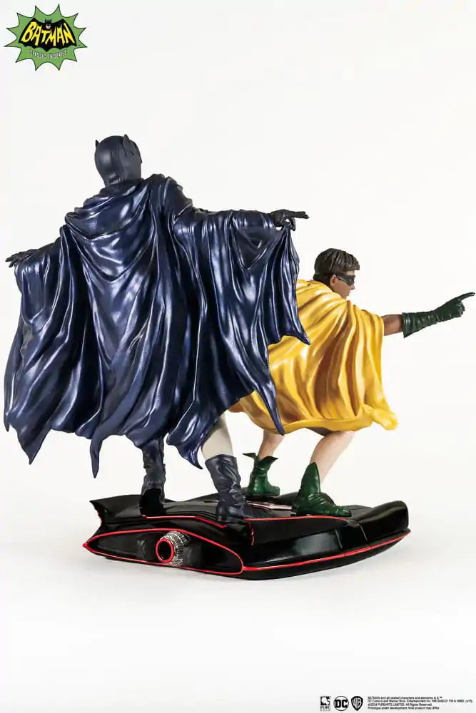 Statuie Diorama PVC DC Comics 1/8 Batman & Robin 1966 23 cm poza produsului