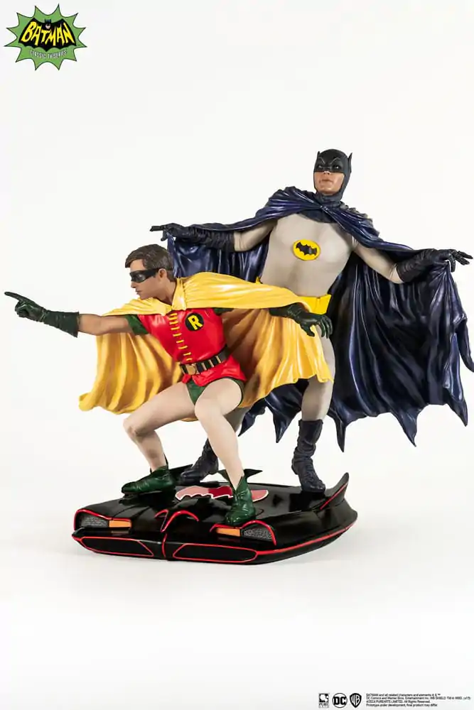 Statuie Diorama PVC DC Comics 1/8 Batman & Robin 1966 23 cm poza produsului