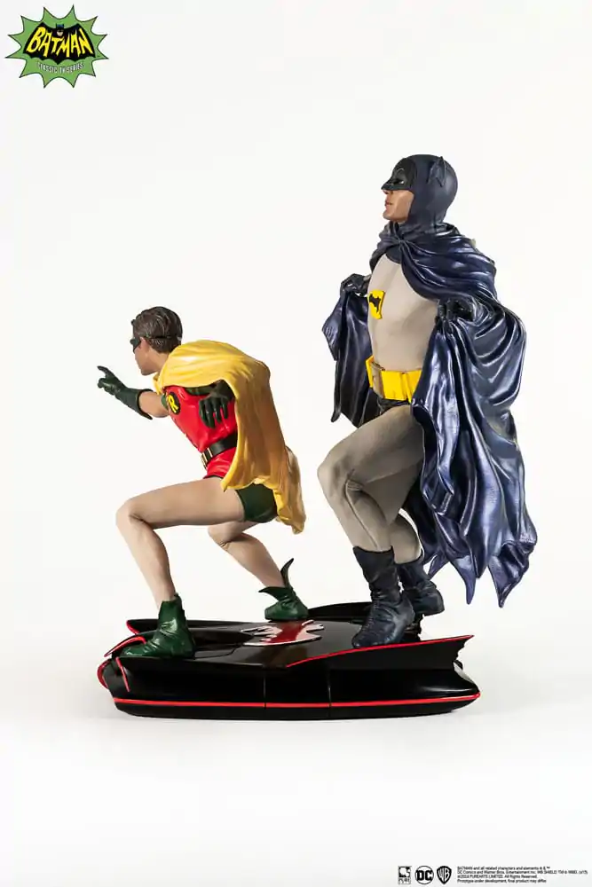 Statuie Diorama PVC DC Comics 1/8 Batman & Robin 1966 23 cm poza produsului