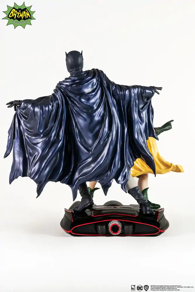 Statuie Diorama PVC DC Comics 1/8 Batman & Robin 1966 23 cm poza produsului