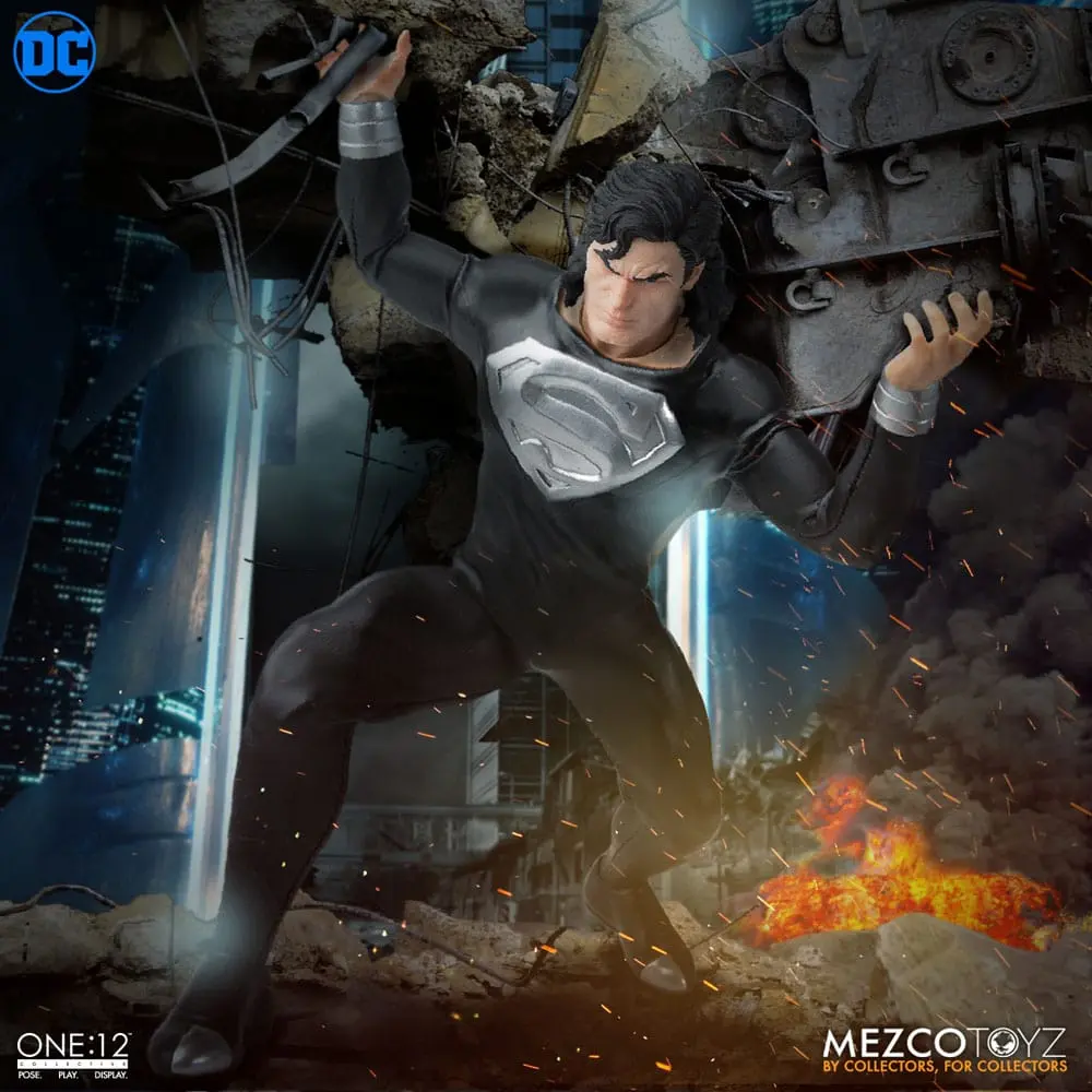 Figurină de acțiune DC Comics 1/12 Superman (Ediția Costum de Recuperare) 16 cm poza produsului