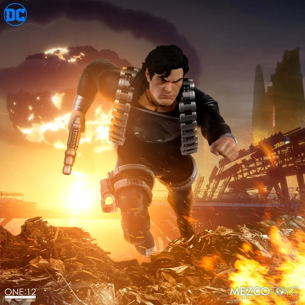 Figurină de acțiune DC Comics 1/12 Superman (Ediția Costum de Recuperare) 16 cm poza produsului