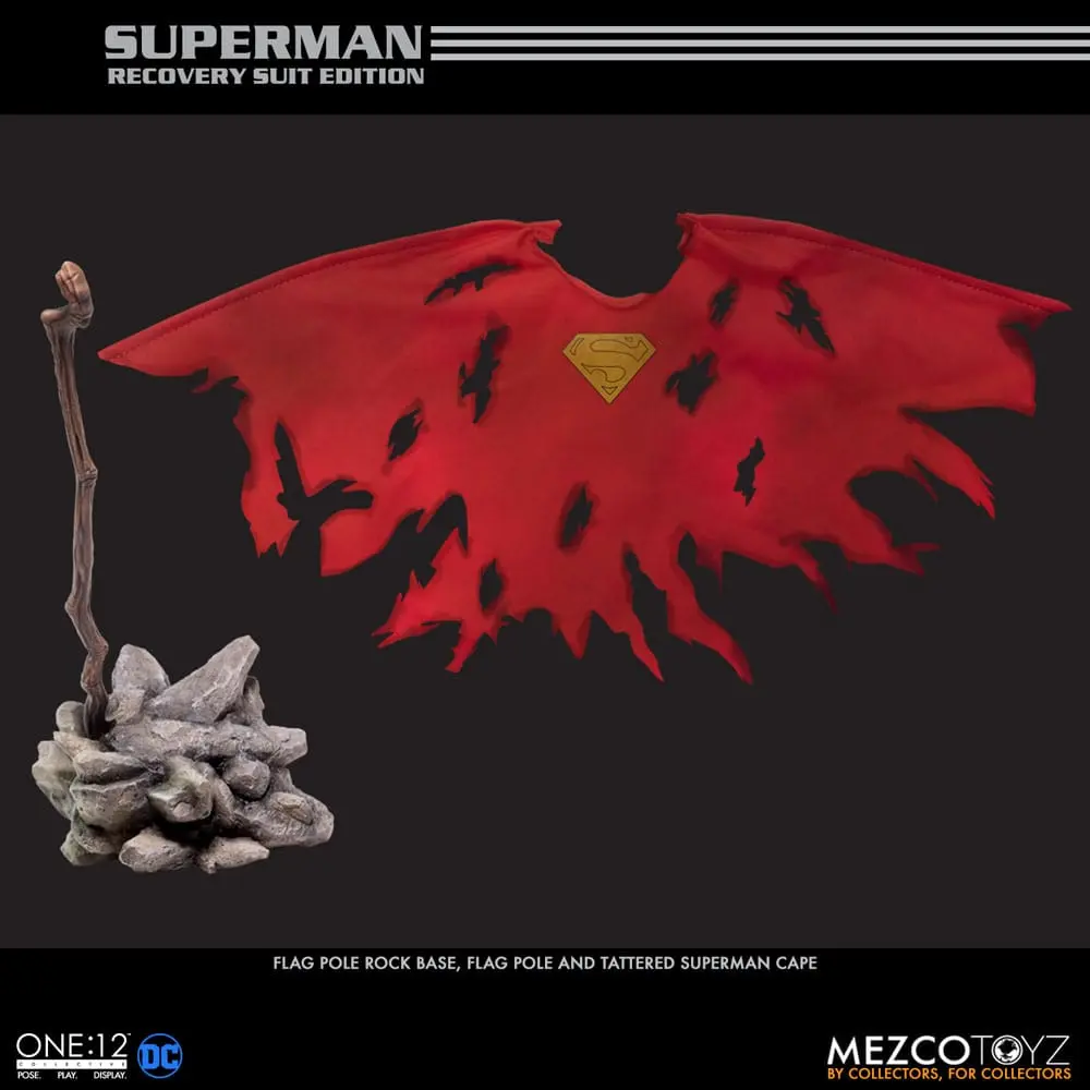 Figurină de acțiune DC Comics 1/12 Superman (Ediția Costum de Recuperare) 16 cm poza produsului