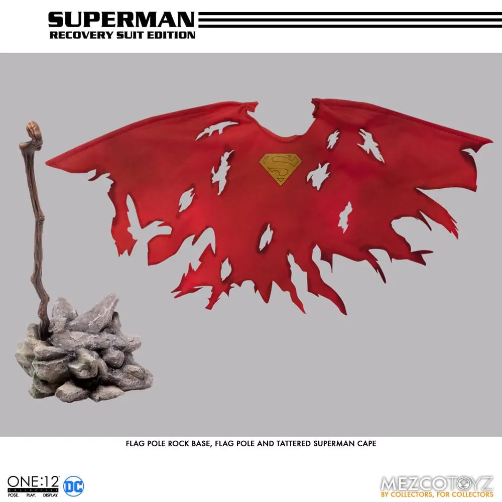Figurină de acțiune DC Comics 1/12 Superman (Ediția Costum de Recuperare) 16 cm poza produsului
